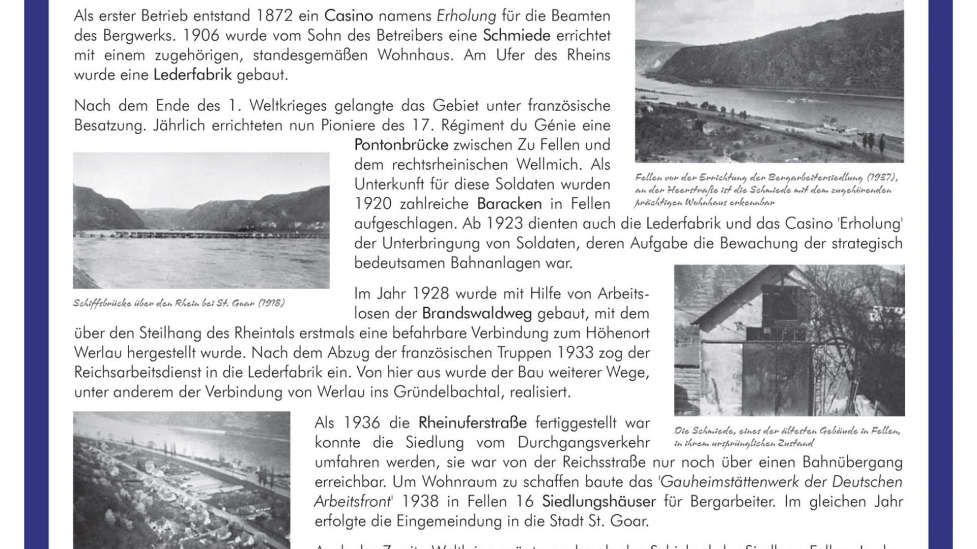 Infotafel "zu Fellen" | © J. Gödert Infotafel "zu Fellen" | © J. Gödert