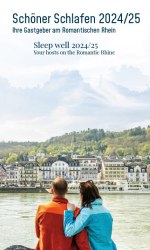 Titelbild "Unterkunftsverzeichnis Sch&ouml;ner Schlafen"  | &copy; Romantischer Rhein Tourismus GmbH