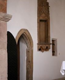 Alte Pfarrkirche, Sakramentshäuschen | © Dr. Luzie Bratner, Mainz Alte Pfarrkirche, Sakramentshäuschen | © Dr. Luzie Bratner, Mainz