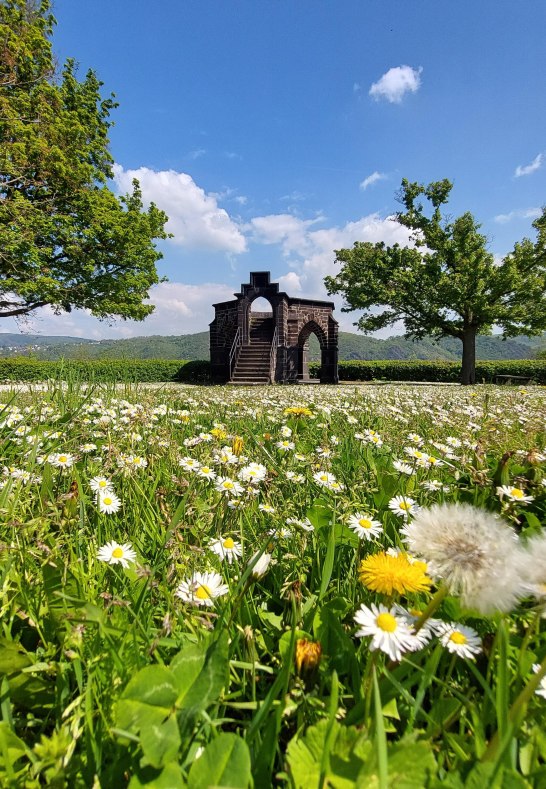 K&ouml;nigsstuhl Fr&uuml;hling | &copy; Tourist-Information Erlebnis Rheinbogen
