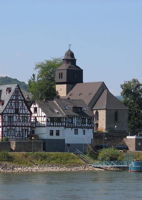 Rheinansicht Spay | © Tourist Information Erlebnis Rheinbogen