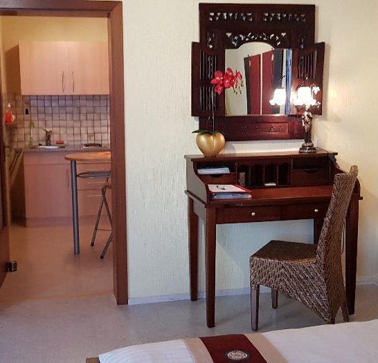 Ferienwohnung Wohn-/Schlafraum | &copy; M. Schwirzheim