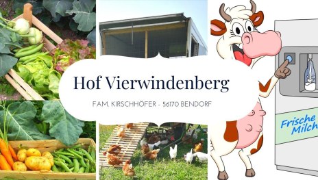 Milchautomat und SB Produkte Hof Vierwindenberg | © Hof Vierwindenberg