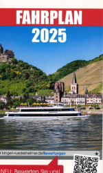 Fahrplan 2025 Bingen-Rüdesheimer | © Bingen-Rüdesheimer Schifffahrtgesellschaft mbH