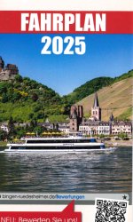 Fahrplan 2025 Bingen-Rüdesheimer | © Bingen-Rüdesheimer Schifffahrtgesellschaft mbH
