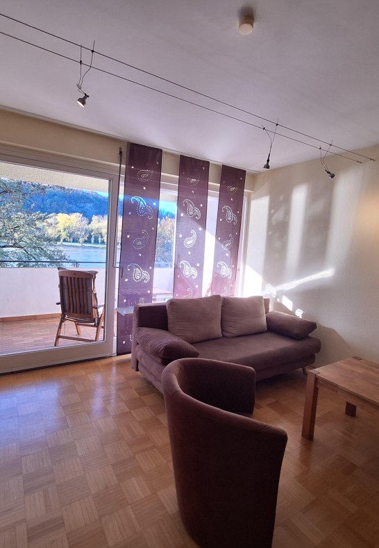 Wohnzimmer mit Rheinblick | © Koblenz-Touristik GmbH, J. Assenmacher
