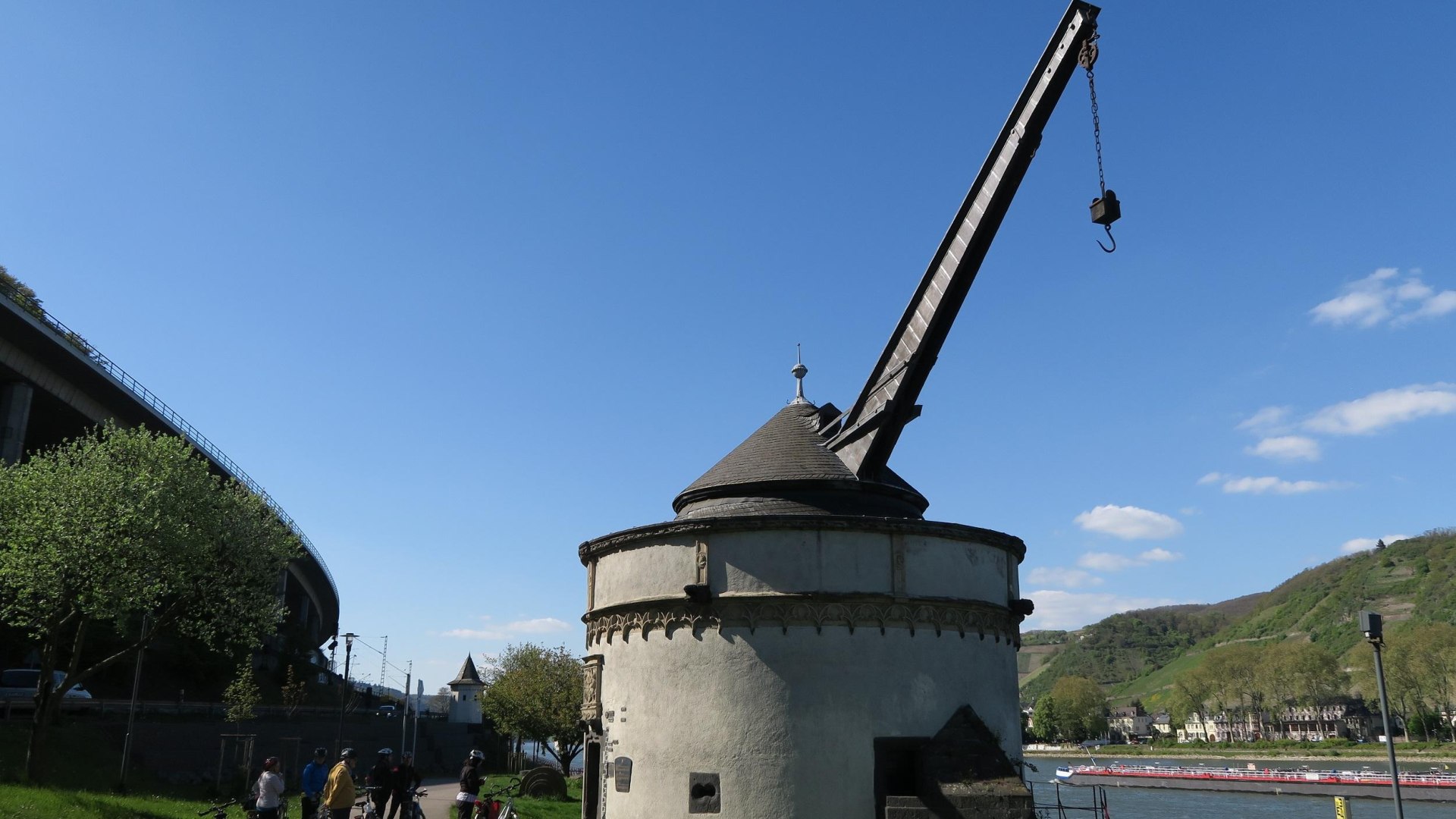 Andernacher Kran | © Pressebüro Stadt Neuwied