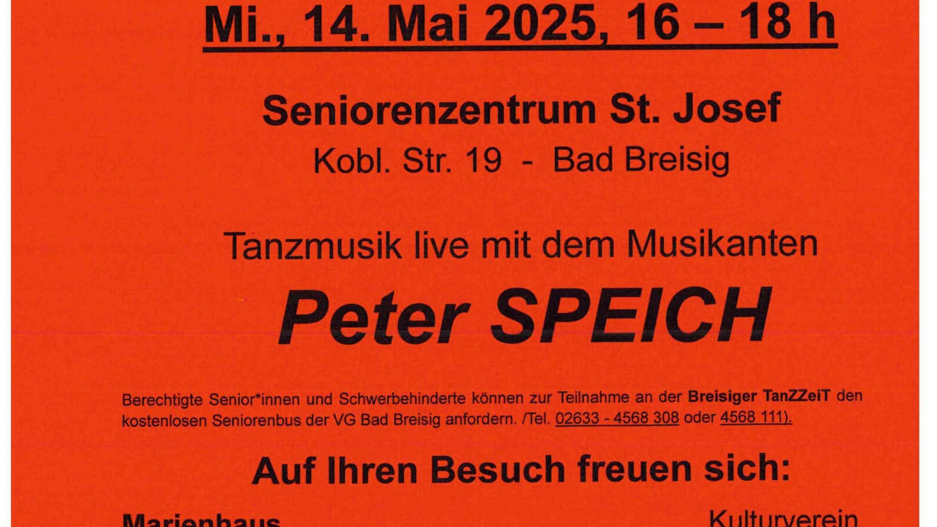 Plakat | © Breisig.live Rolf Henzgen