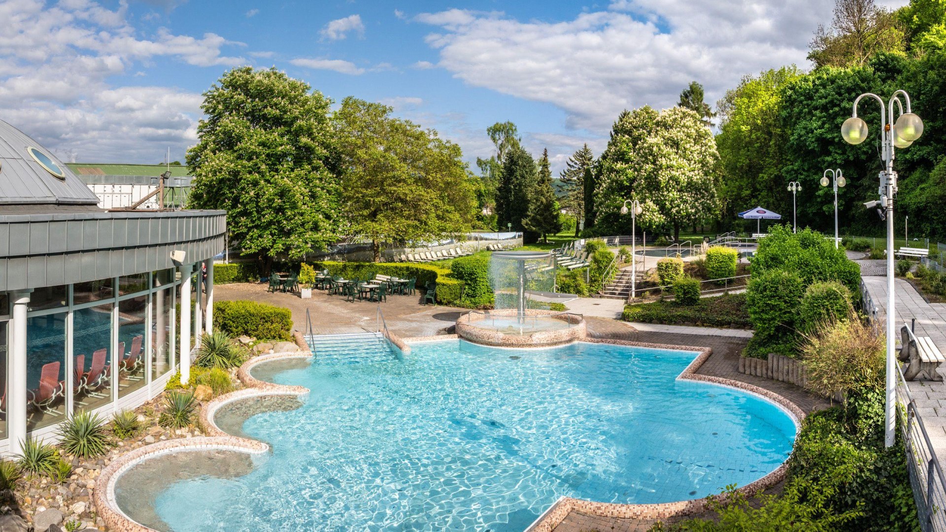 Thermalbad aussen | © Dominik Ketz Thermalbad aussen | © Dominik Ketz