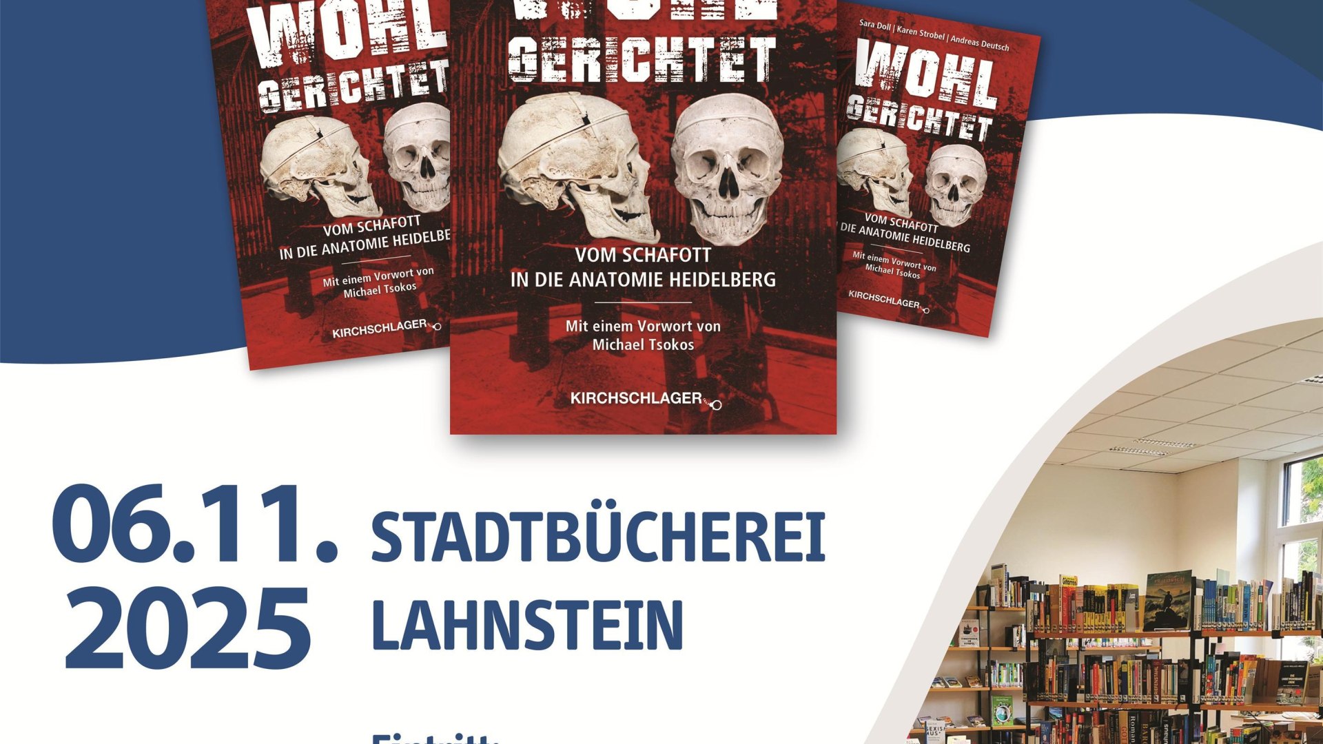 Lesung mit Dr. Sara Doll | © Stadt Lahnstein