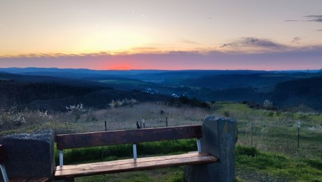 Aussichtspunkt bei Sonnenuntergang | &copy; Sabrina Neihs, Mittelrhein