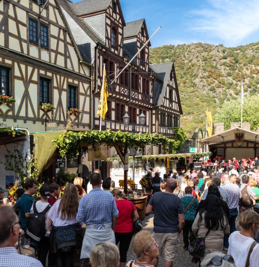 Weinmarkt Oberwesel | &copy; Dominik Ketz