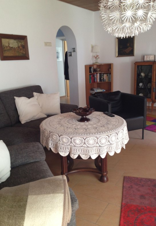 Wohnzimmer / Couch | &copy; Ferienwohnung Krah
