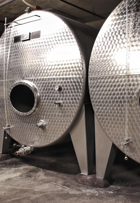 Stahltank im Weinkeller | © Koblenz Touristik GmbH / Johannes Bruchhof Stahltank im Weinkeller | © Koblenz Touristik GmbH / Johannes Bruchhof