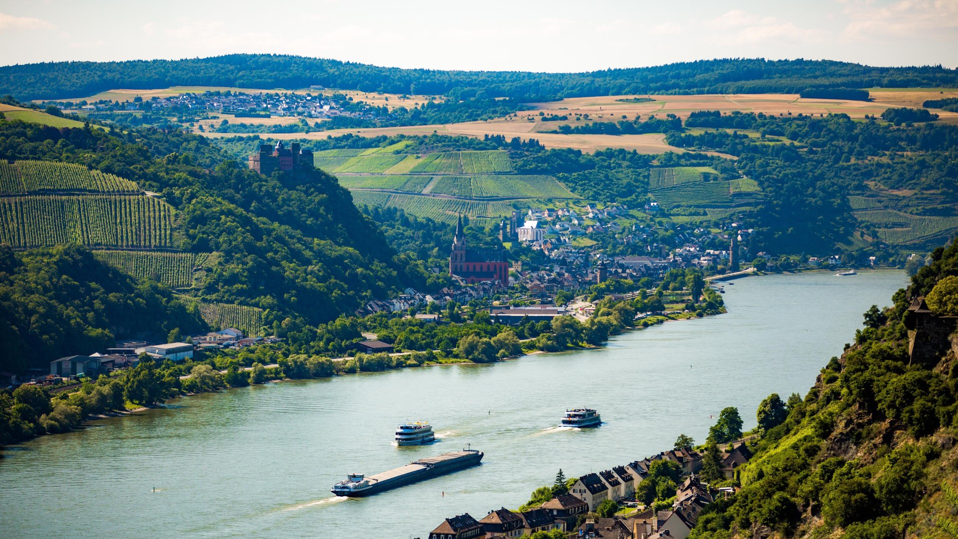Blick auf Oberwesel | © Henry Tornow / Romantischer Rhein Tourismus GmbH