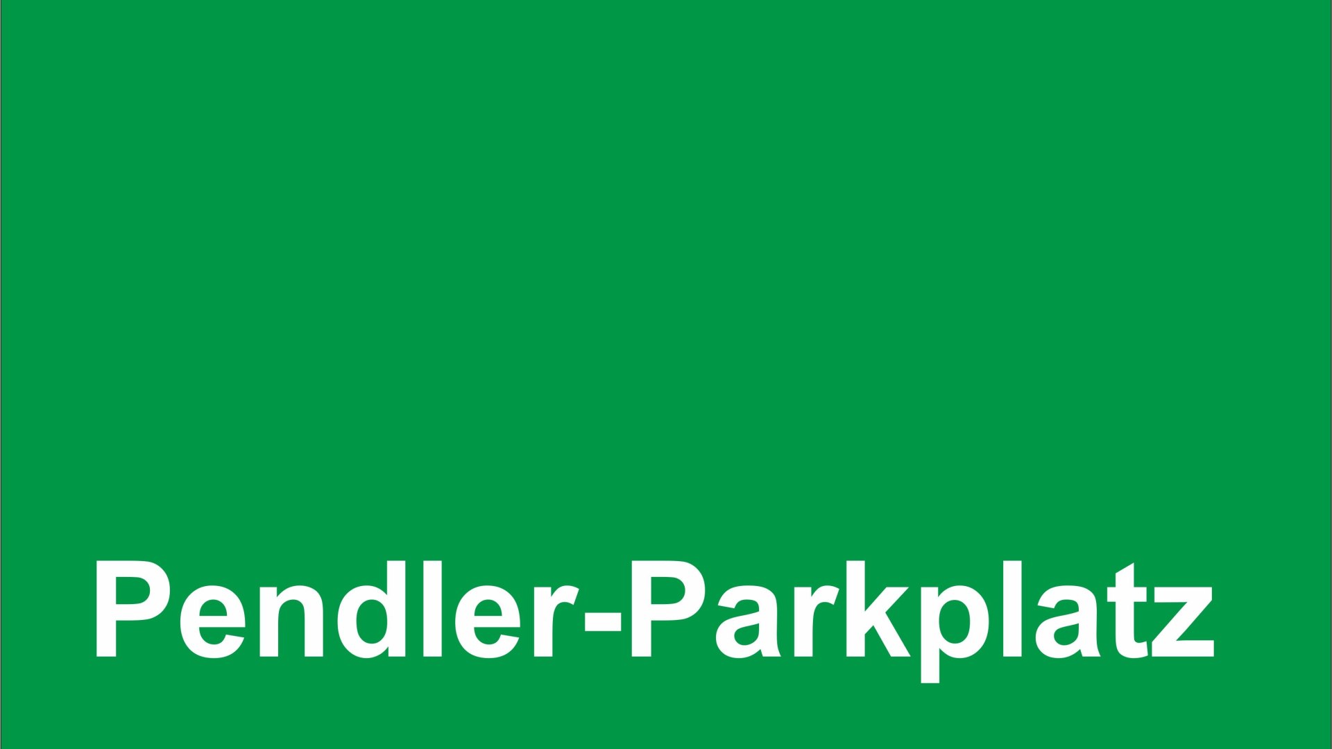 Pendler-Parkplatz | © T. Biersch Pendler-Parkplatz | © T. Biersch