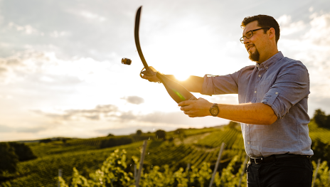 Sabrierworkshop | © Wein- und Sektgut Barth Sabrierworkshop | © Wein- und Sektgut Barth