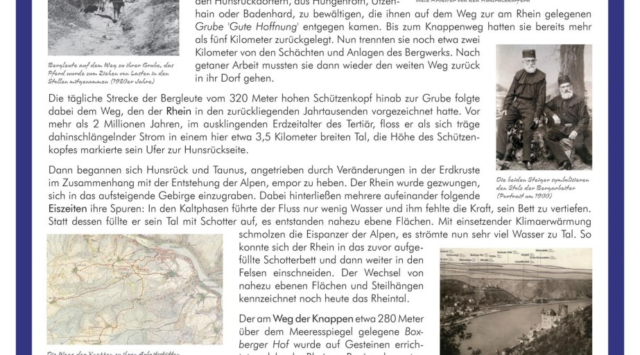 Infotalfel am Erzweg | © J. Gödert Infotalfel am Erzweg | © J. Gödert
