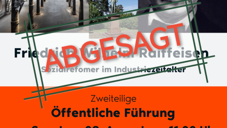 Friedrich Wilhelm Raiffeisen | © Stiftung Sayner Hütte Friedrich Wilhelm Raiffeisen | © Stiftung Sayner Hütte