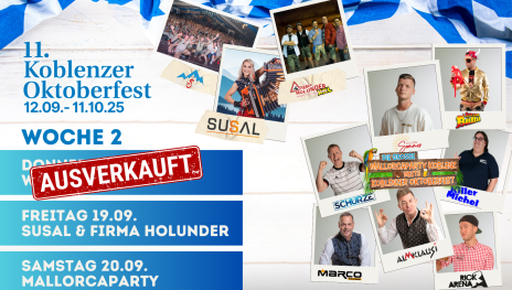 11. Koblenzer Oktoberfest | © EB Festival GmbH