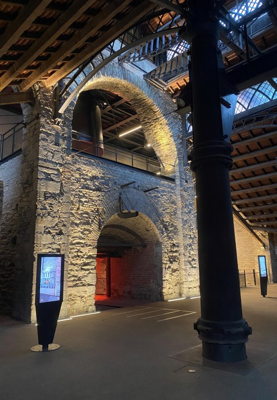 Hochofen Inszenierung | © Stiftung Sayner Hütte Hochofen Inszenierung | © Stiftung Sayner Hütte