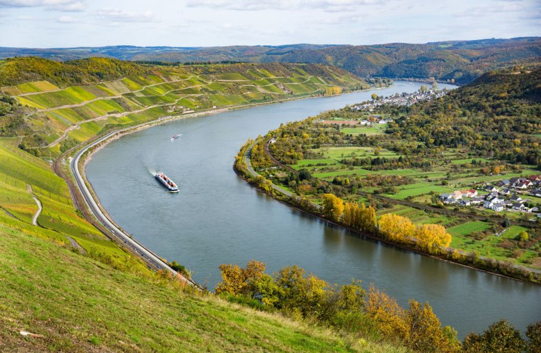 Blick auf den Bopparder Hamm | &copy; Henry Tornow