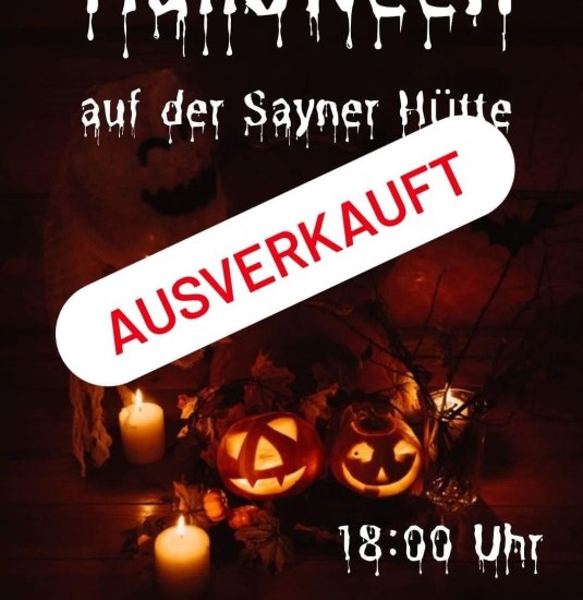 Halloween Führung ausverkauft | © Stiftung Sayner Hütte Halloween Führung ausverkauft | © Stiftung Sayner Hütte
