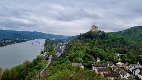 Aussicht auf Marksburg | © Ulrike Dallmann Aussicht auf Marksburg | © Ulrike Dallmann