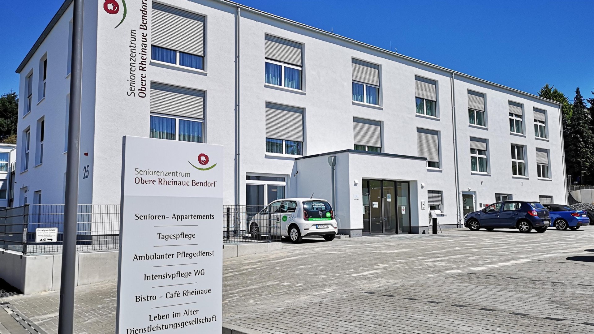 Außenaufnahme | © Seniorenzentrum Obere Rheinau Bendorf GmbH Außenaufnahme | © Seniorenzentrum Obere Rheinau Bendorf GmbH