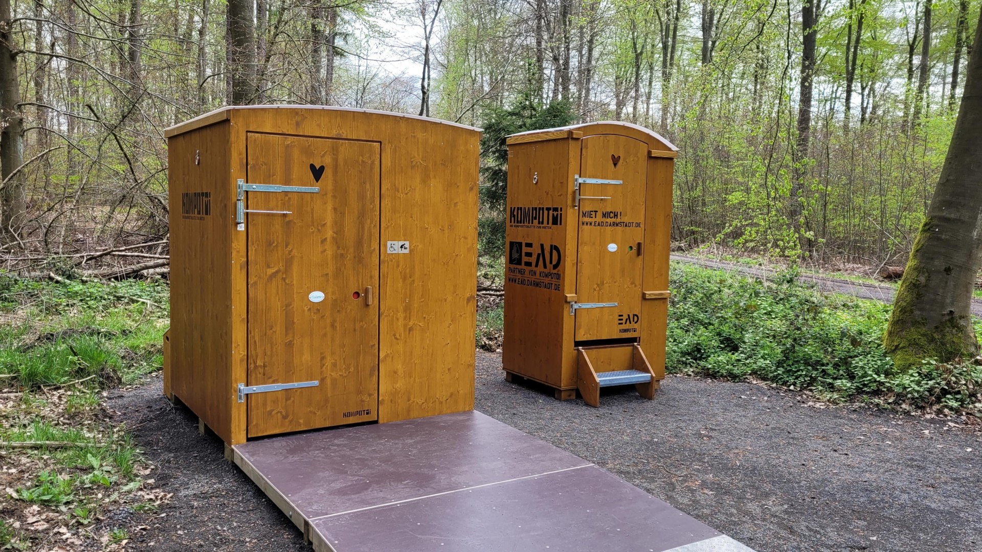 Kompost-WC im Lahnsteiner Kur und Heilwald | © Stadt Lahnstein Kompost-WC im Lahnsteiner Kur und Heilwald | © Stadt Lahnstein