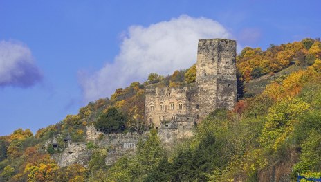 Burg Gutenfels im Herbst | © Friedrich Gier Burg Gutenfels im Herbst | © Friedrich Gier