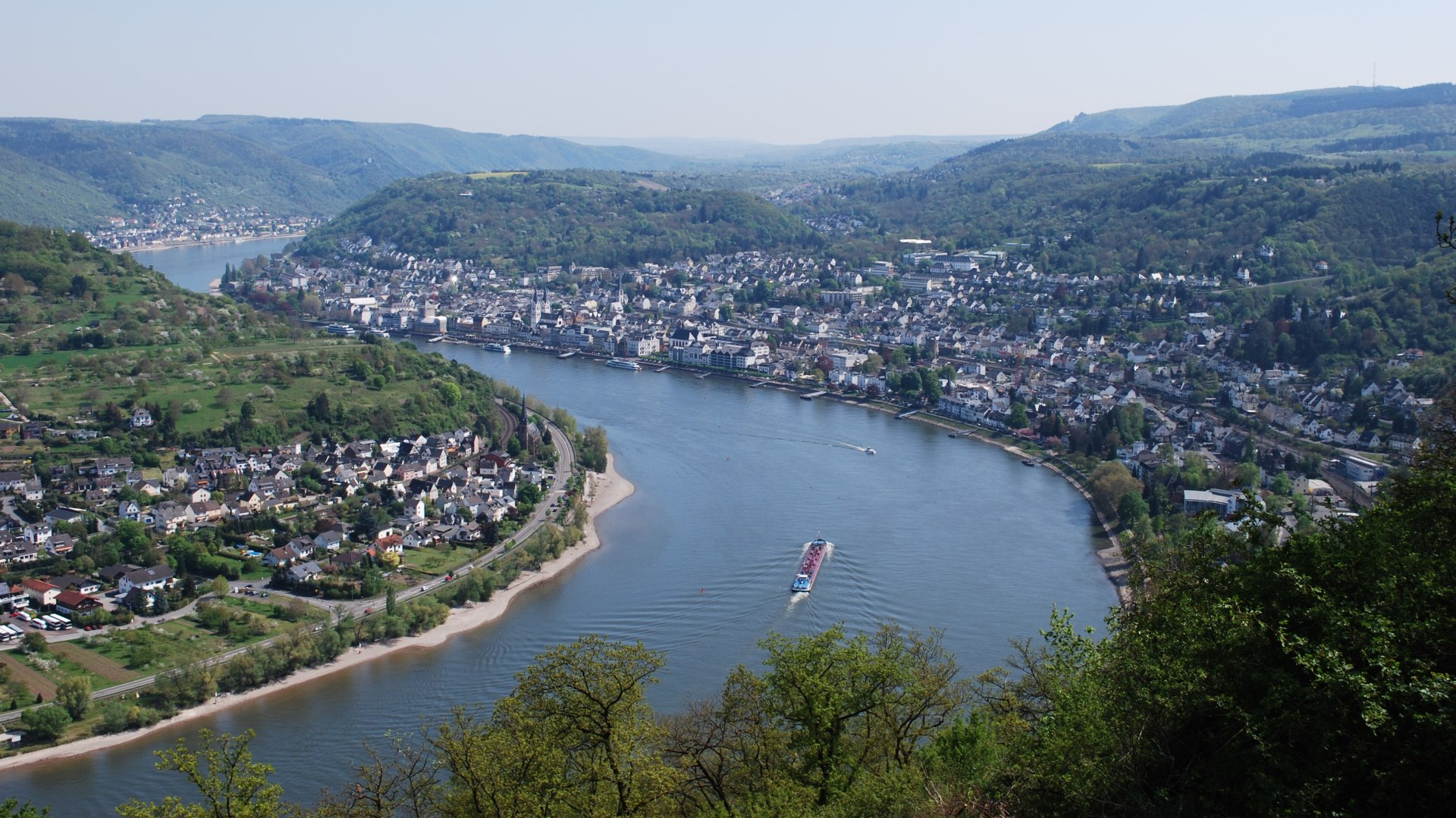 Boppard aus der Vogelperspektive | © Stefan Rees Boppard aus der Vogelperspektive | © Stefan Rees