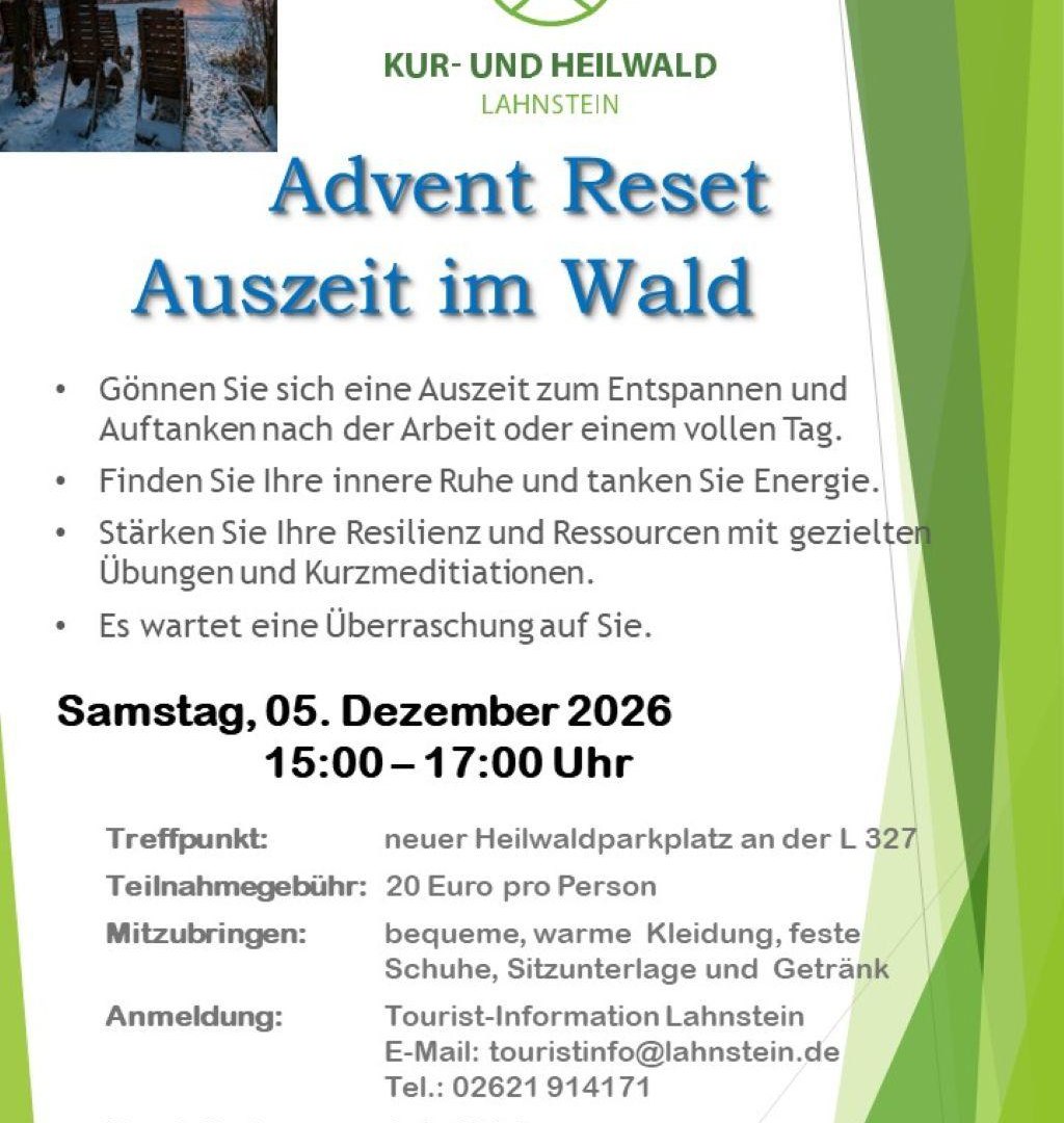 Advent Reset | © Stadt Lahnstein Advent Reset | © Stadt Lahnstein