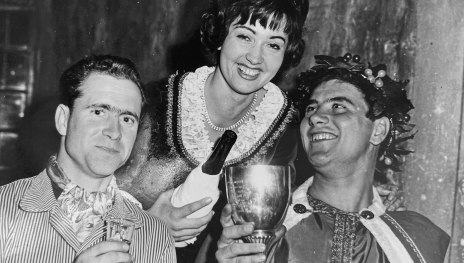 Weinprobe 1964 auf der Marksburg | &copy; Archiv Stadt Braubach