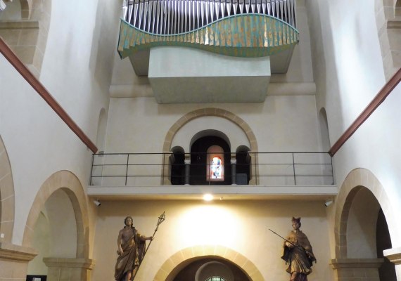 Johanniskirche innen | © Stadt Lahnstein Johanniskirche innen | © Stadt Lahnstein