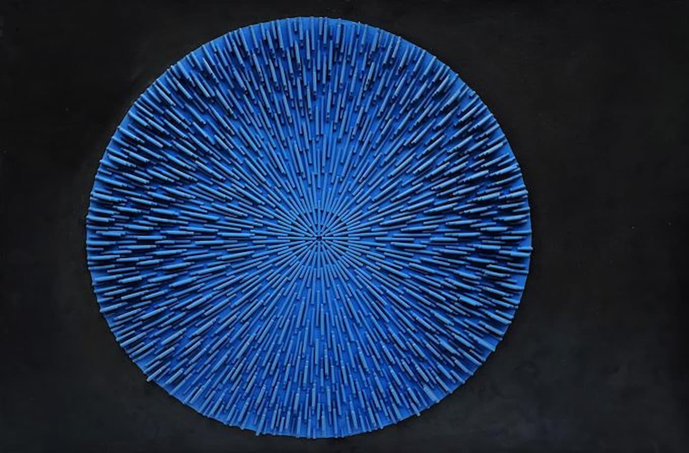 Vernissage zweier Ausstellungen im Ludwig Muse | &copy; Marianne Aue, &bdquo;Nr. 153&ldquo;, 1964. &copy; Nachlass Marianne Aue, Foto: Galerie Panarte, Wien