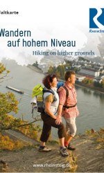 Titelbild Faltkarte Rheinsteig und RheinBurgenWeg | © Romantischer Rhein Tourismus GmbH