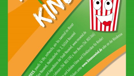 Plakat Kino für Kinder | © Pressebüro der Stadt Neuwied