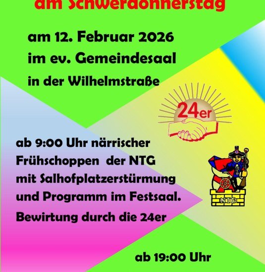 24er-Party & NTG-Frühschoppen | © 24er 24er-Party & NTG-Frühschoppen | © 24er