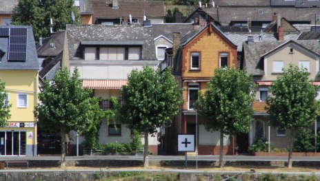 Blick auf Haus Rheinglück | © Heimes Blick auf Haus Rheinglück | © Heimes