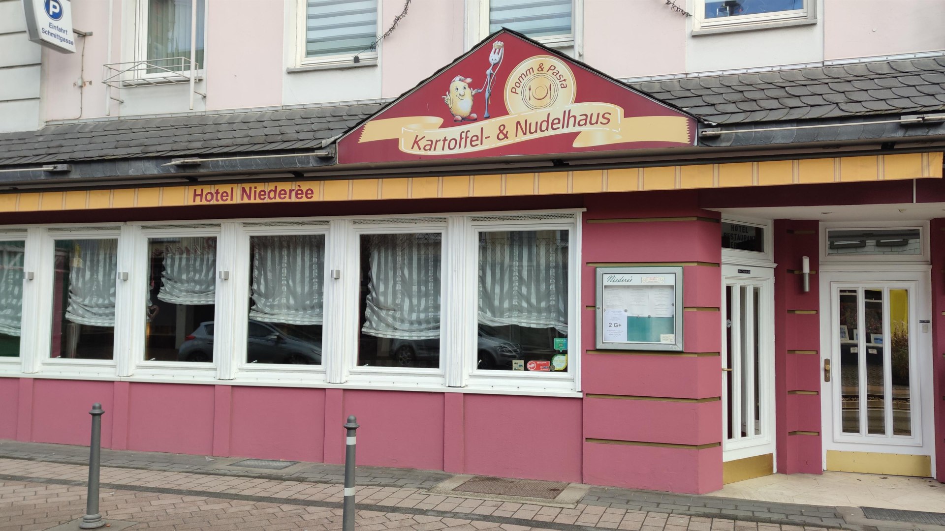 Restaurant Pomm & Pasta Eingang | © Tourist-Information Bad Breisig Restaurant Pomm & Pasta Eingang | © Tourist-Information Bad Breisig