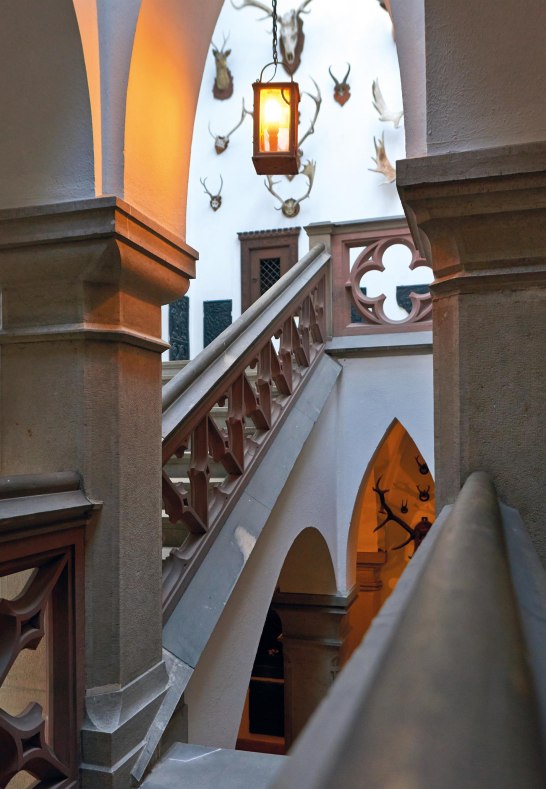 Treppenhaus | &copy; Burg Reichenstein