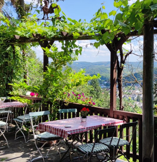 Terrasse Sch&auml;ferh&uuml;tte | &copy; Tourist-Information Bad Breisig