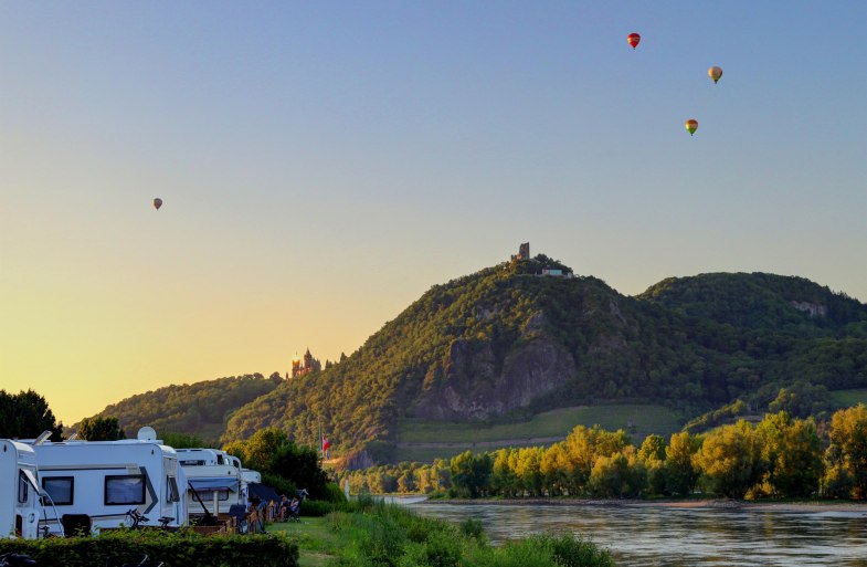 Ausblick auf das Siebengebirge | &copy; Campingplatz Siebengebirgsblick