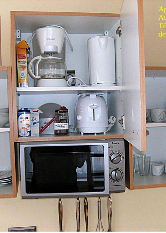 5a. K&uuml;che-Inhalt | &copy; Ferienwohnung Klaus J&auml;rgen