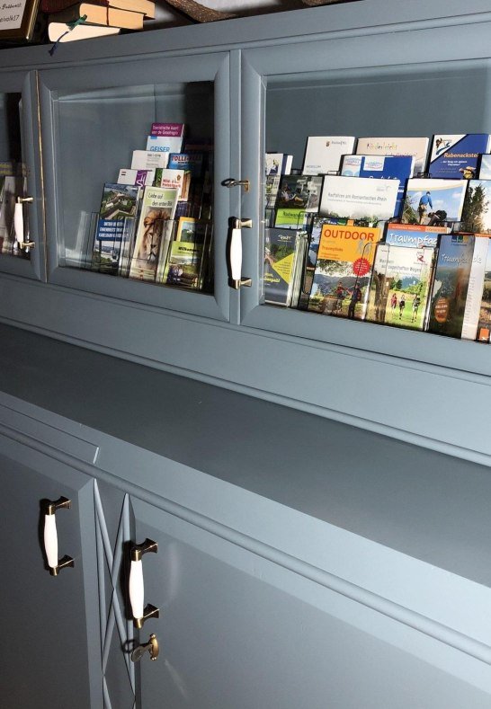 Auswahl an Informationsbrosch&uuml;ren | &copy; Ferienwohnung Sch&ouml;ne Auszeit Spay