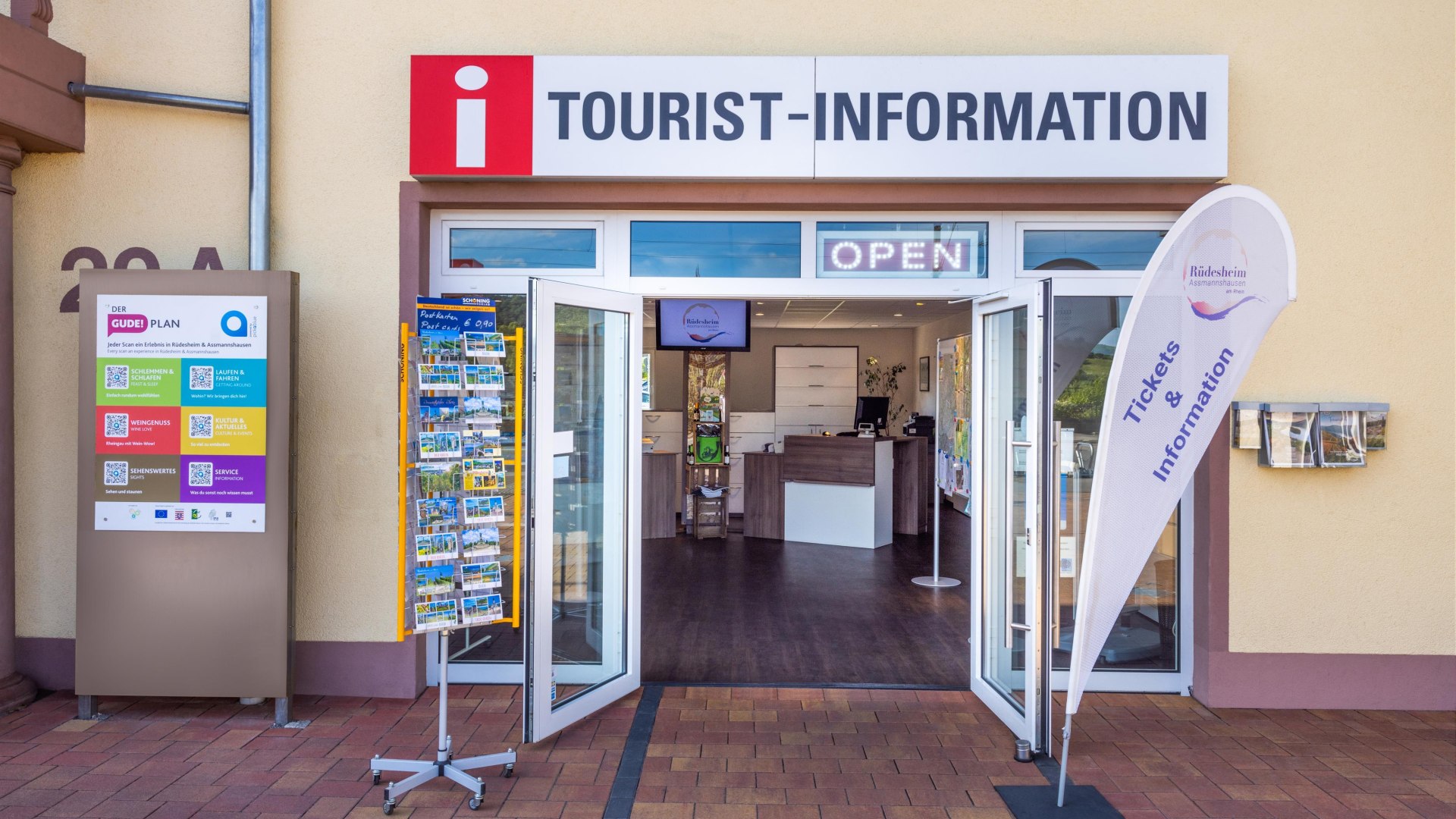 Tourist Information | © Rüdesheim Tourist AG Tourist Information | © Rüdesheim Tourist AG