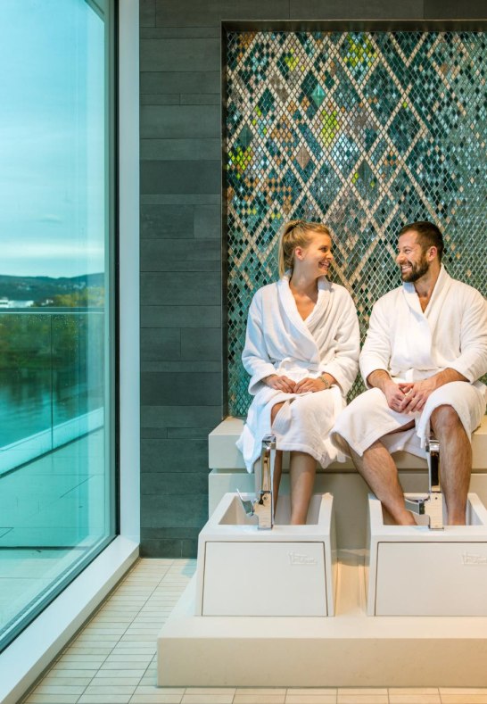 F&Auml;HRHAUS Koblenz Hotel Spabereich | &copy; Artur Lik Fotografie