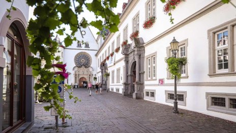 Blick aus der Jesuitengasse | © Koblenz-Touristik GmbH / Johannes Bruchhof Blick aus der Jesuitengasse | © Koblenz-Touristik GmbH / Johannes Bruchhof