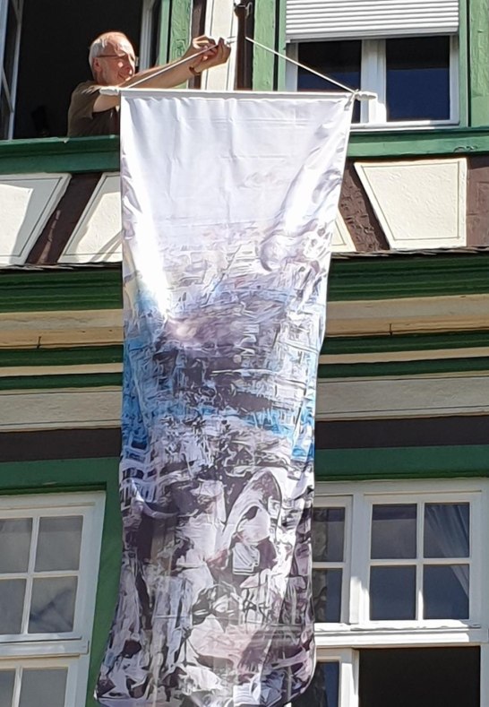 LINZUNDKUNS Fahnen | © Wolfgang Diegmann LINZUNDKUNS Fahnen | © Wolfgang Diegmann